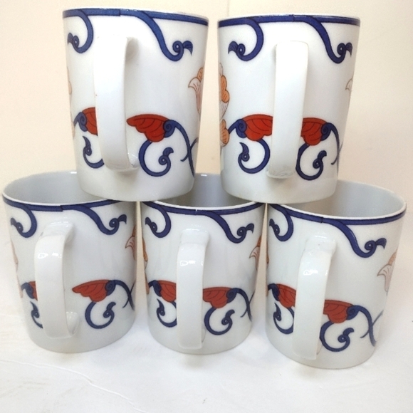 FITS AND FLOYD Variations vintage 70s. Set of 5. Mug's - Picture 2 of 10